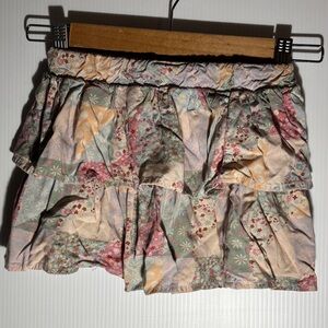 Floral Patchwork Skirt kids size 4T